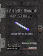 Psionic Items of Legend: Tempest's Blade