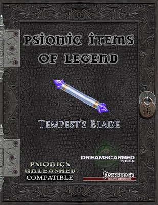 Psionic Items of Legend: Tempest's Blade