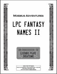 A Trio of LPC Names