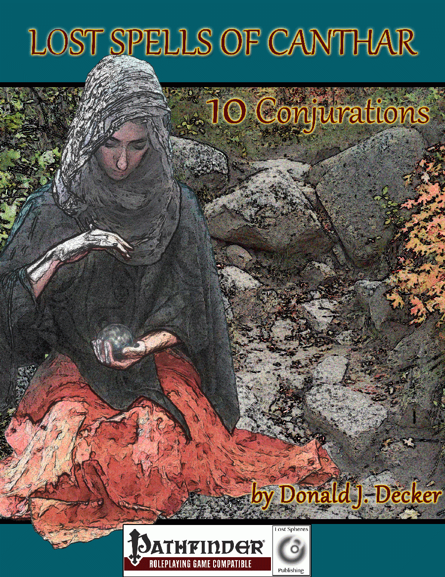 Lost Spells of Canthar - 10 Conjurations