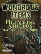 Wondrous Items 2: Helmets & Shields Made from Monster Hides