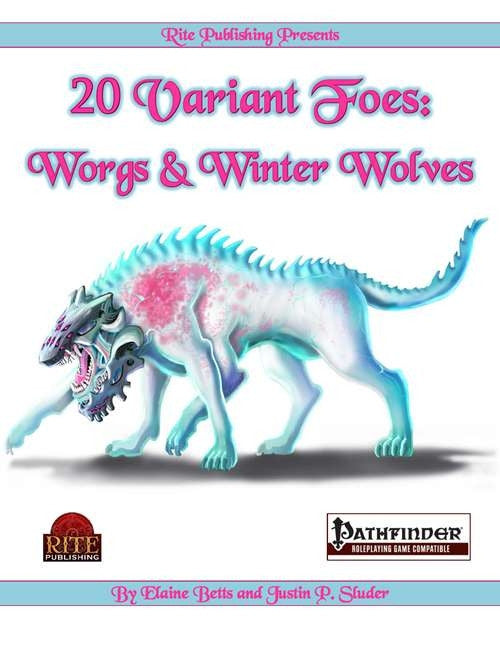 20 Variant Foes: Worgs and Winter Wolves