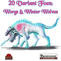 20 Variant Foes: Worgs and Winter Wolves
