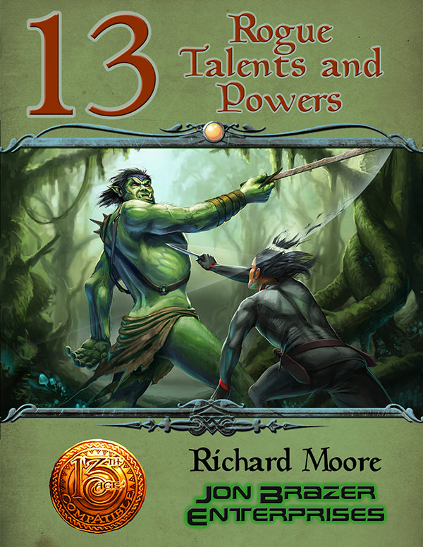 13 Rogue Talents and Powers (13th Age Compatible)