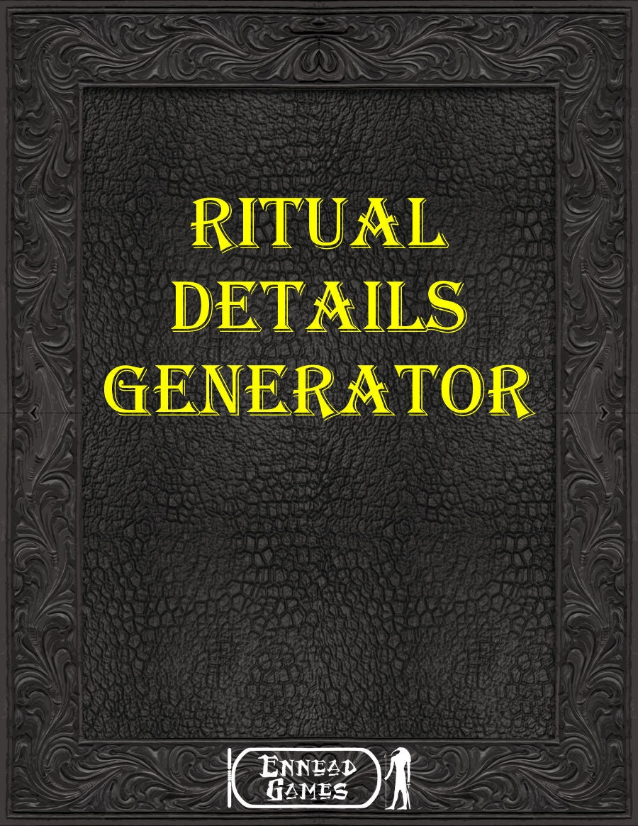 Ritual Details Generator