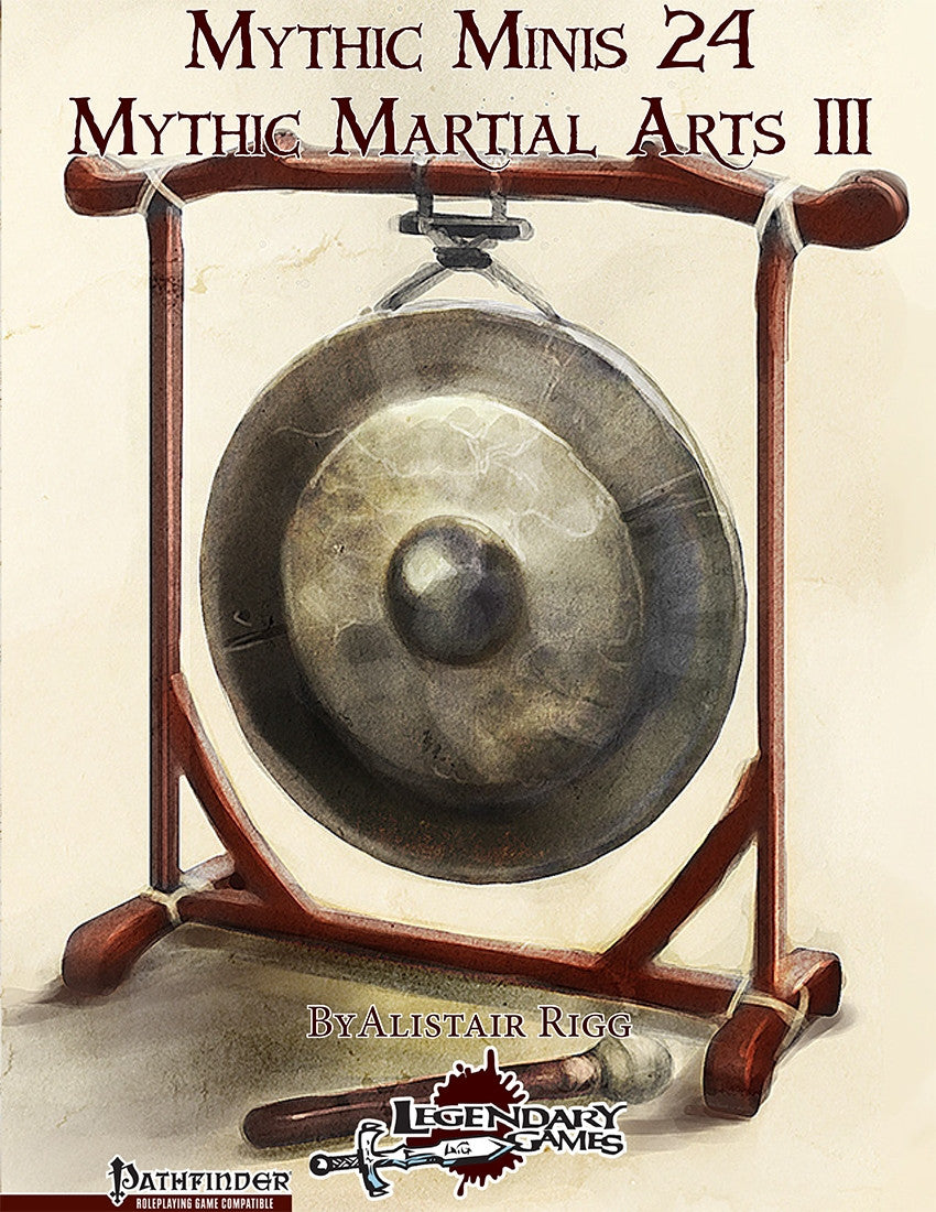 Mythic Minis 24: Mythic Martial Arts III
