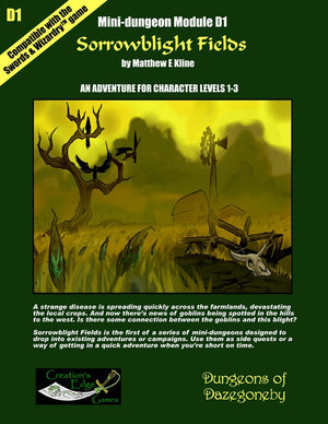 Sorrowblight Fields- A Swords & Wizardry Mini-Dungeon