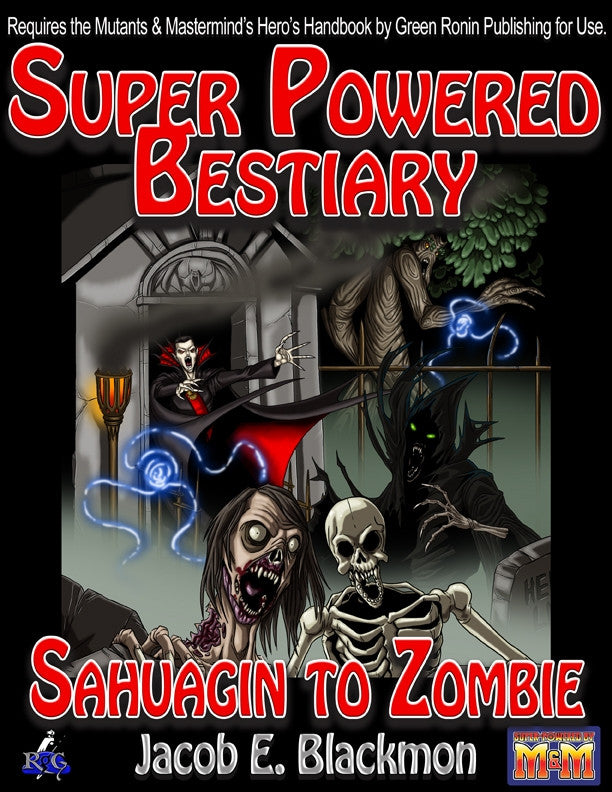 Super Powered Bestiary Sahuagin to Zombie