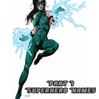 Superhero Kit 1 - Superhero Names