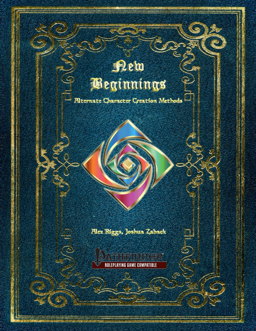 New Beginnings: Alternate Character Creation Methods