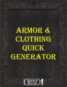 Armor & clothing Quick Generator