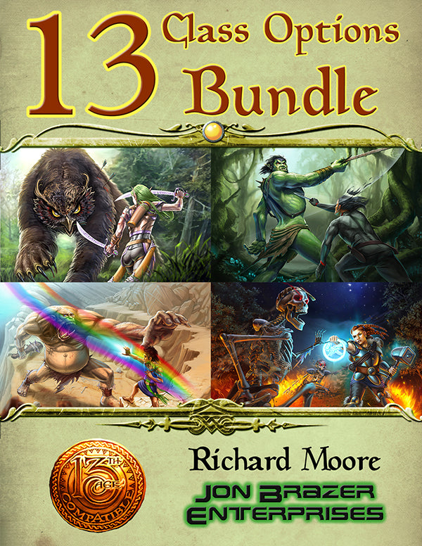 13 Class Options Bundle (13th Age Compatible)