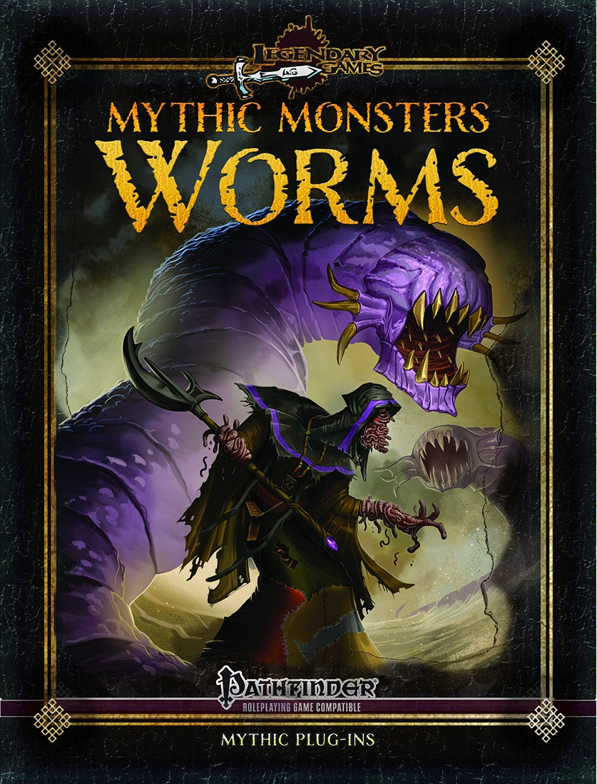 Mythic Monsters: Worms for Pathfinder RPG from Legendary Games