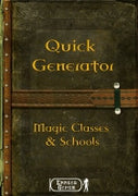 Quick Generator Magic Schools & Classes