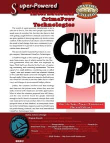 Super-Powered: International CrimePrev Technologies