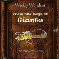 Weekly Wonders - From the Bags of Giants