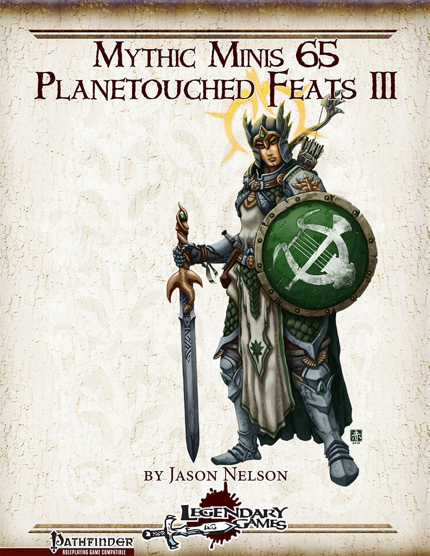 Mythic Minis 65: Planetouched Feats III