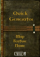 Quick Generator - Map Feature Name