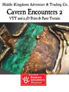 Adventure Map Tiles: Cavern Encounters Tiles Set 2