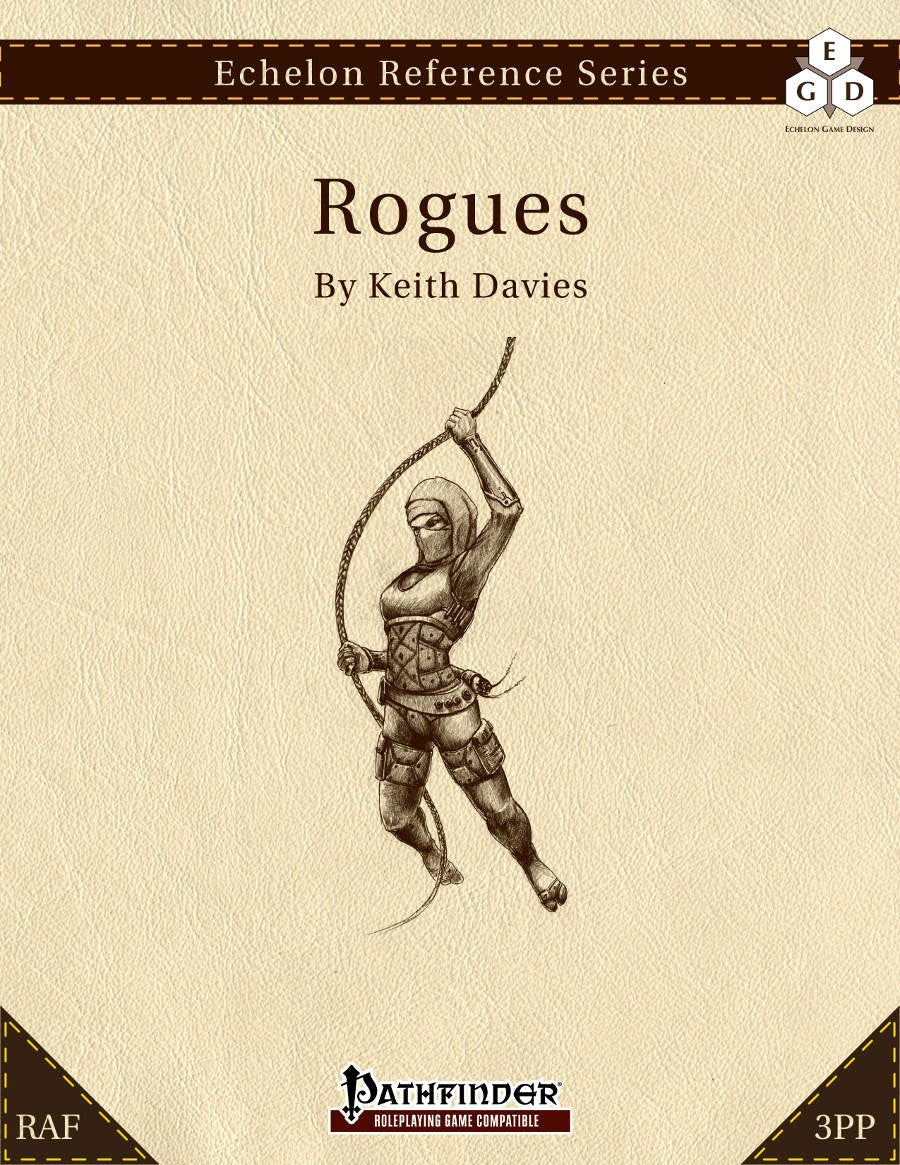 Echelon Reference Series: Rogues (3pp+PRD)