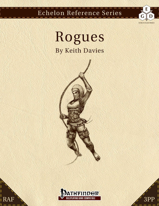 Echelon Reference Series: Rogues (3pp+PRD)