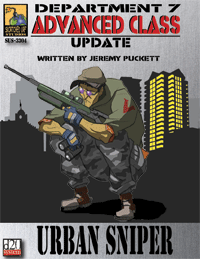 Dept. 7 Adv. Class Update: Urban Sniper