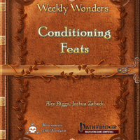 Weekly Wonders - Conditioning Feats