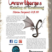 Crawthorne's Catalog of Creatures: Storm Serpent