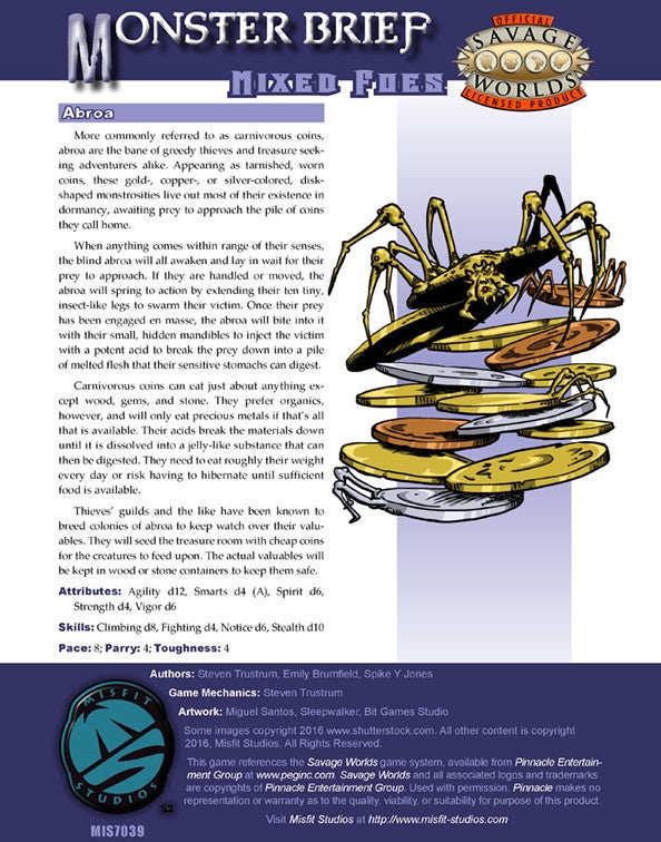 Monster Brief: Mixed Foes