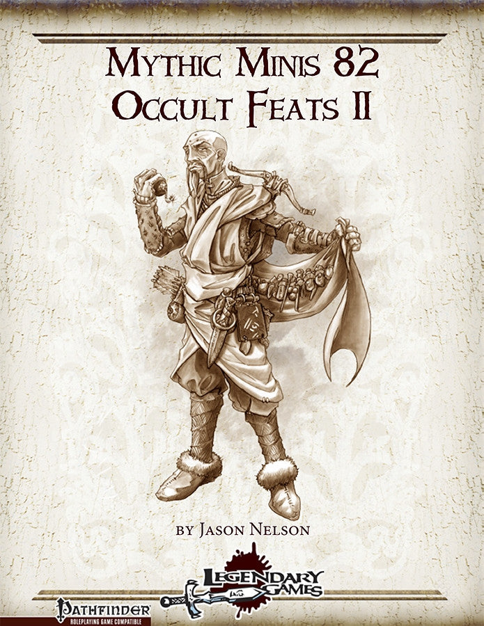 Mythic Minis 82: Occult Feats II