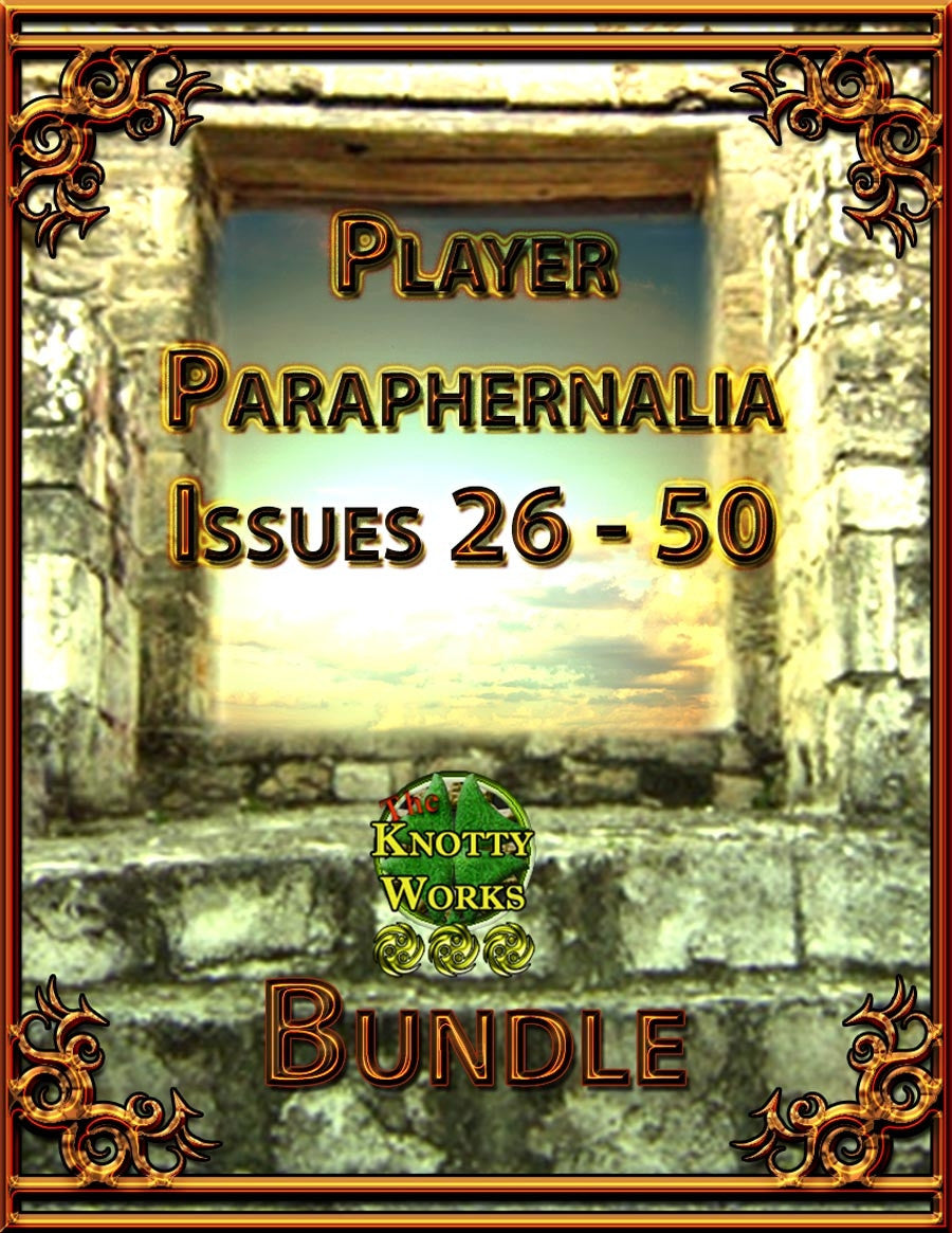 Player Paraphernalia Issues 26-50 Mega Bundle