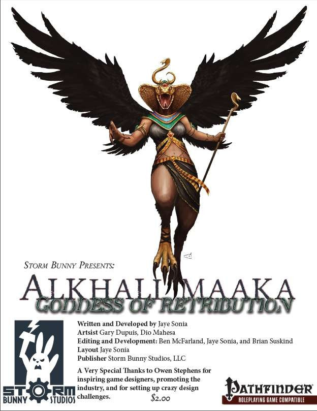 Storm Bunny Presents: Alkhali Maaka - The Goddess of Retribution