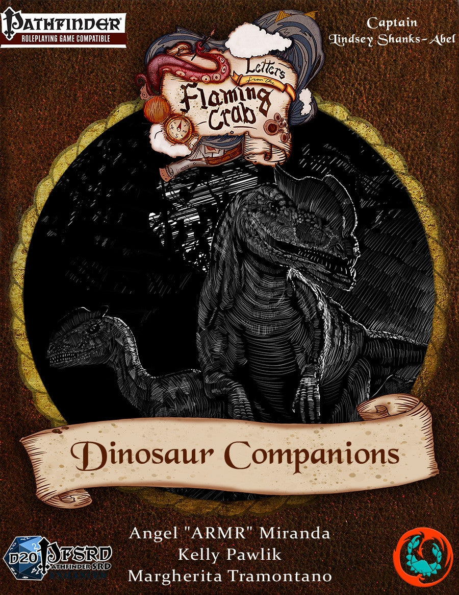 Letters from the Flaming Crab: Dinosaur Companions