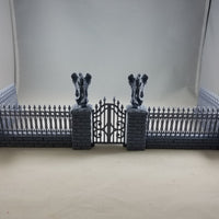 Cemetery Fence and Gate Set