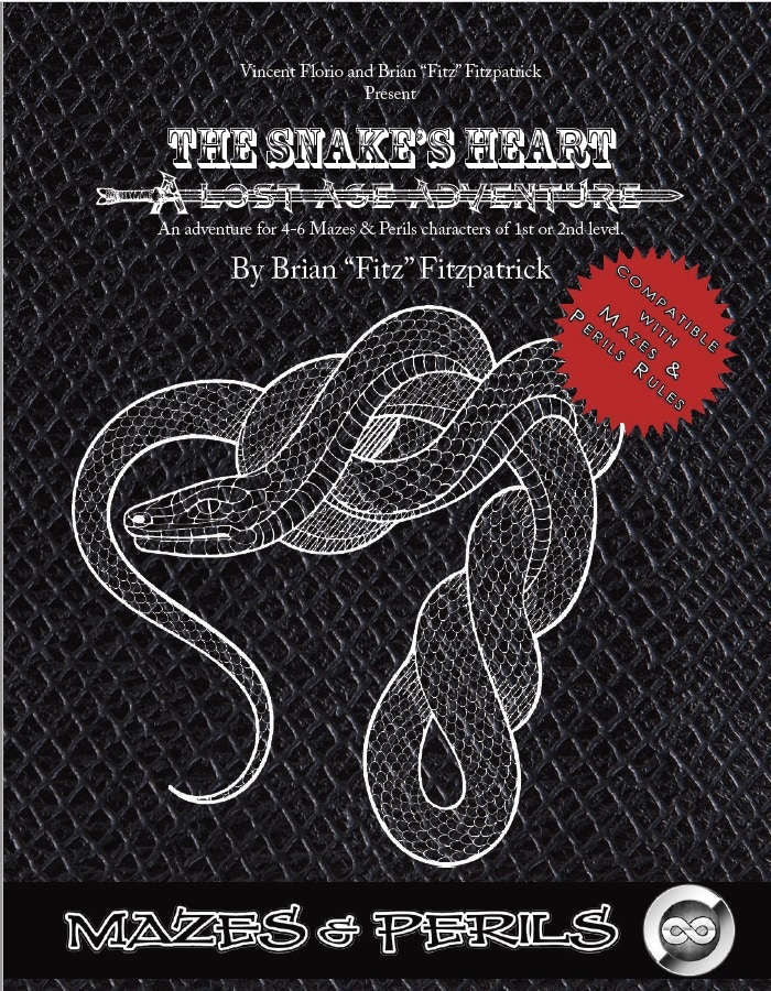 The Snake's Heart - A Lost Age Adventure for Mazes & Perils (PDF)
