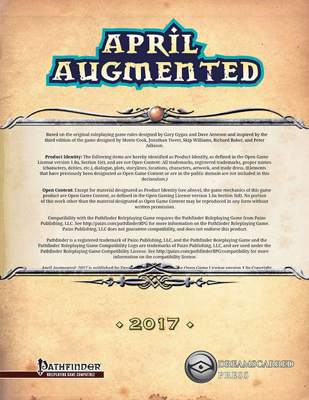 April Augmented 2017
