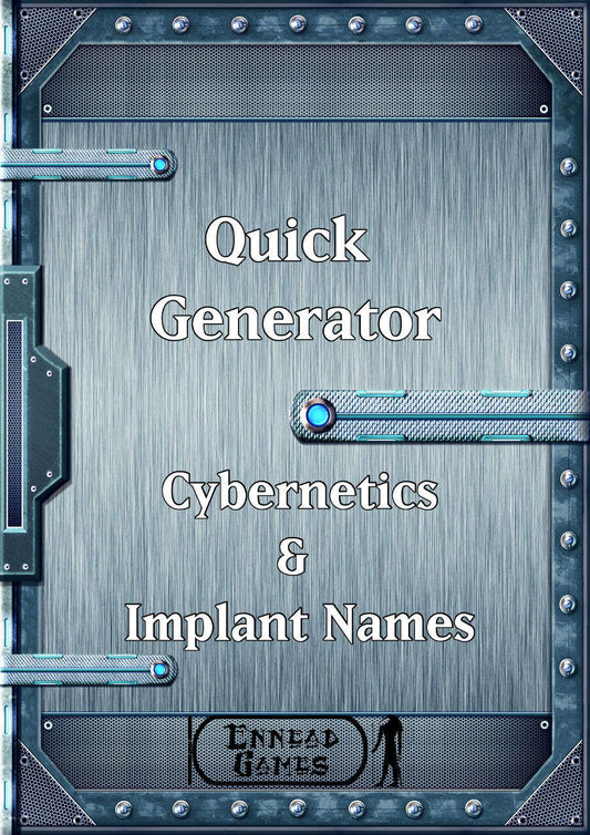 Quick Generator - Cybernetics & Implant Names