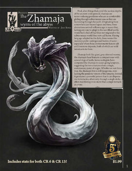 Storm Bunny Presents - The Zhamaja (5e)