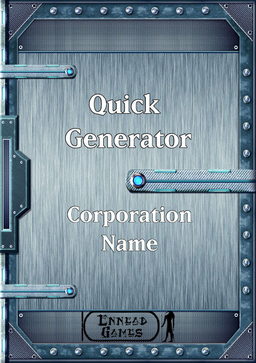 Quick Generator - Corporation Name