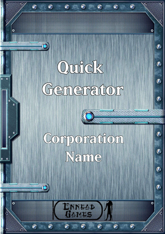 Quick Generator - Corporation Name