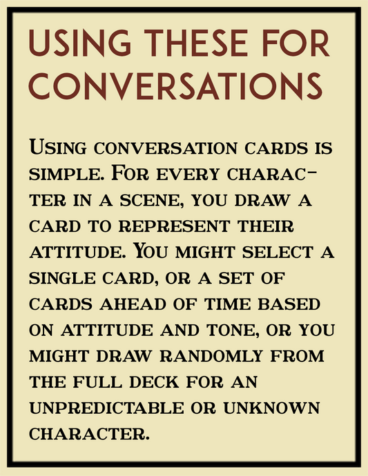 Conversation Cards