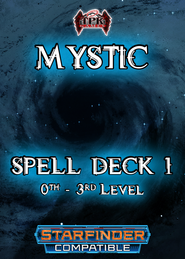 Mystic Spell Deck I (Starfinder Compatible)