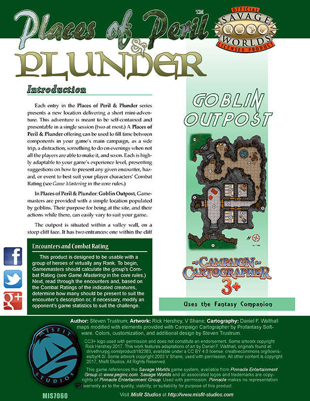Places of Peril & Plunder: Goblin Outpost