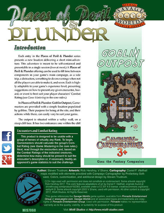 Places of Peril & Plunder: Goblin Outpost