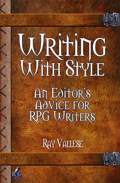 Writing With Style: An Editor's Advice for RPG Writers