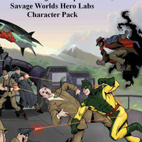 Golden Age Champions Savage Worlds Hero Lab Character Pack