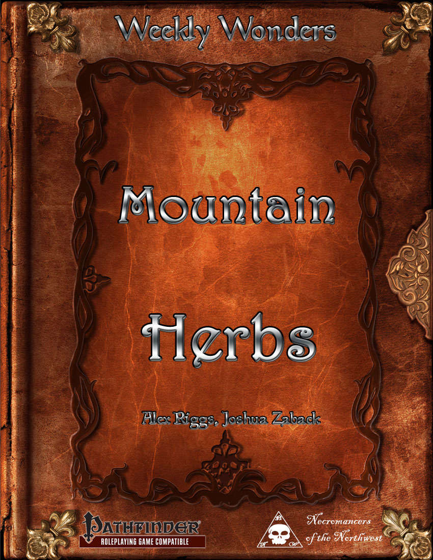 Weekly Wonders - Mountain Herbs