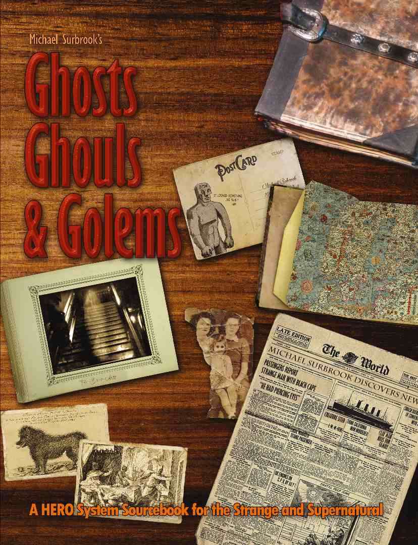 Michael Surbrook’s Ghosts, Ghouls, and Golems