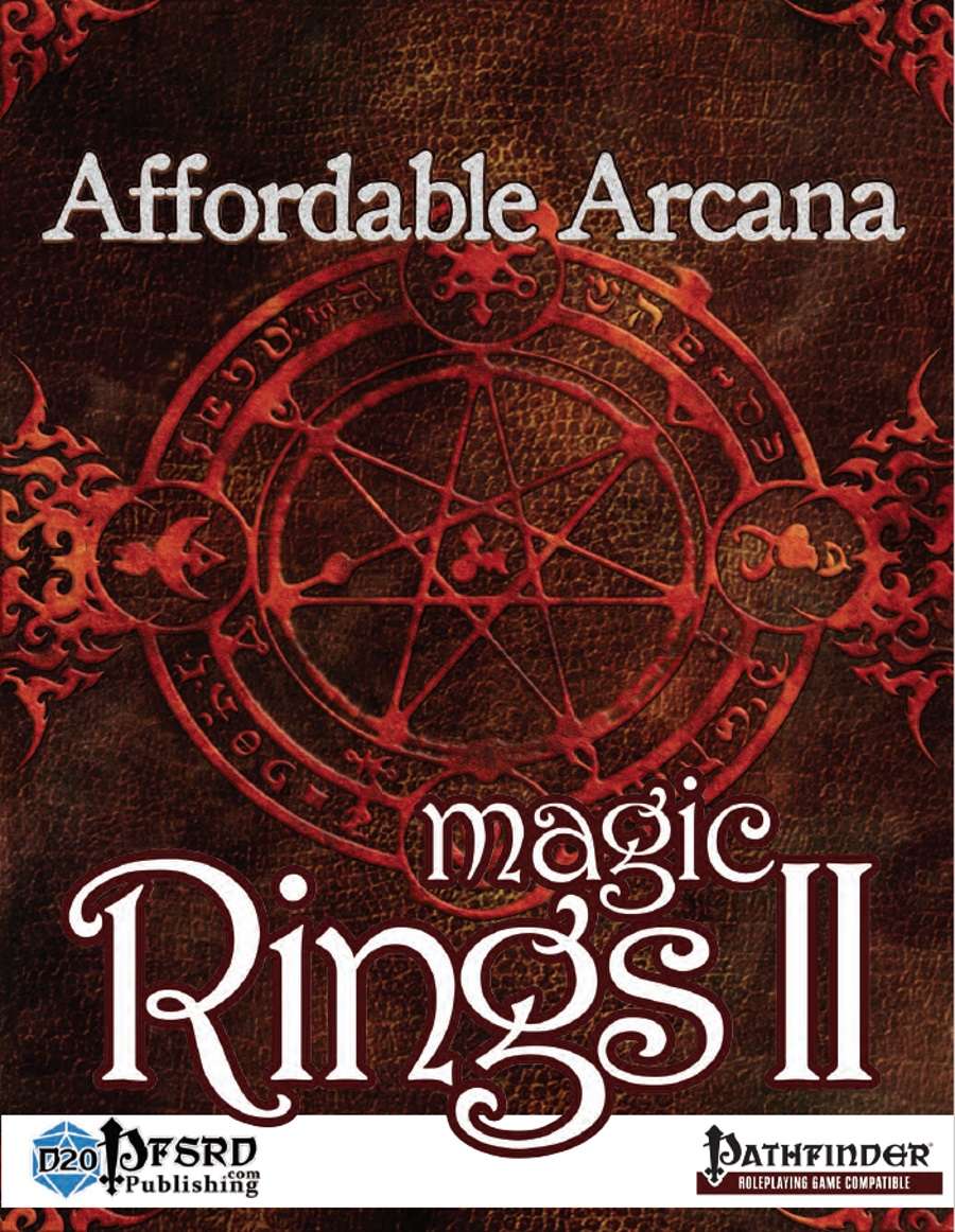 Affordable Arcana - Magic Rings II