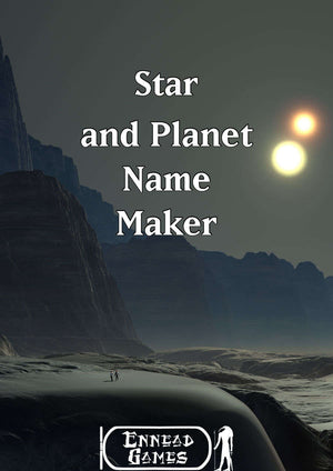 Star and Planet Name Maker